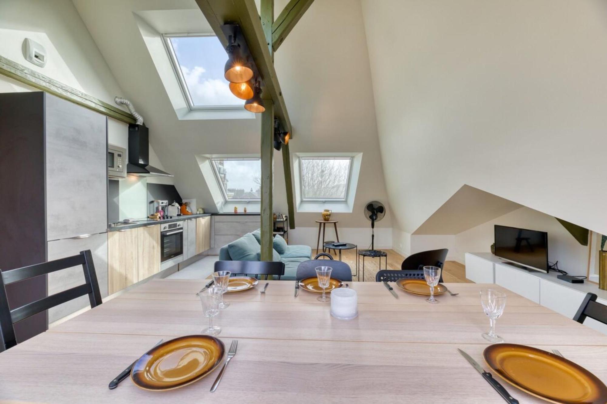 Armand Superbe F4 Centre Rouen Vue Incroyable ! Daire Dış mekan fotoğraf
