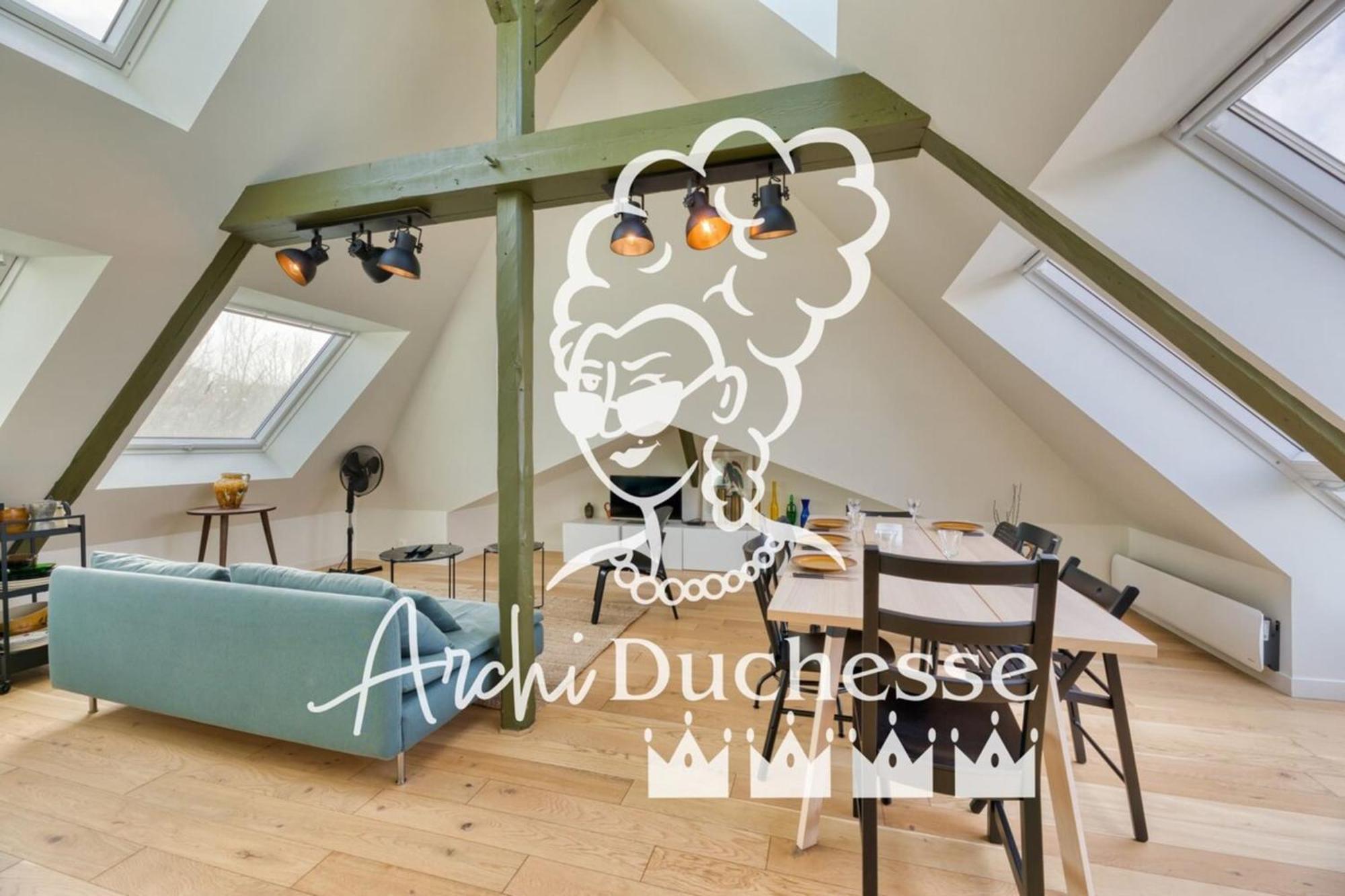 Armand Superbe F4 Centre Rouen Vue Incroyable ! Daire Dış mekan fotoğraf